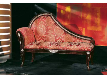 Obývací pokoj Chaiselounge čalouněný látkou textil luxusní sedací nábytek nový