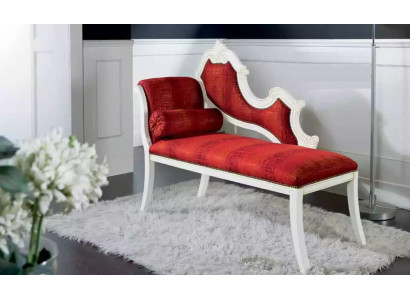 Červený šezlong Klasický nábytek Obytný nábytek Designová lehátka
