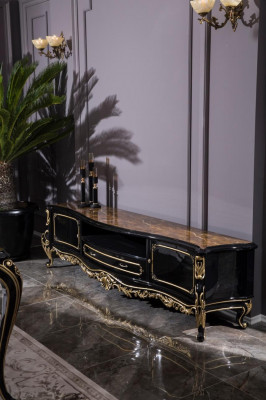 Luxus Sideboard TV skříň Lowboard RTV nábytek rám skříně komoda.