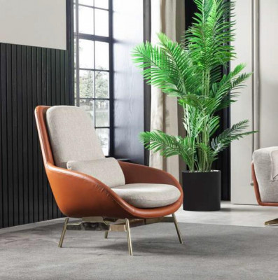 Lehátko Obývací pokoj Křeslo Relax Křesla Klub Salaš Nábytek Hnědé Sofa