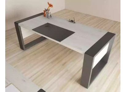 Moderní bílý psací stůl designérský kancelářský nábytek dřevěný stůl pracovna