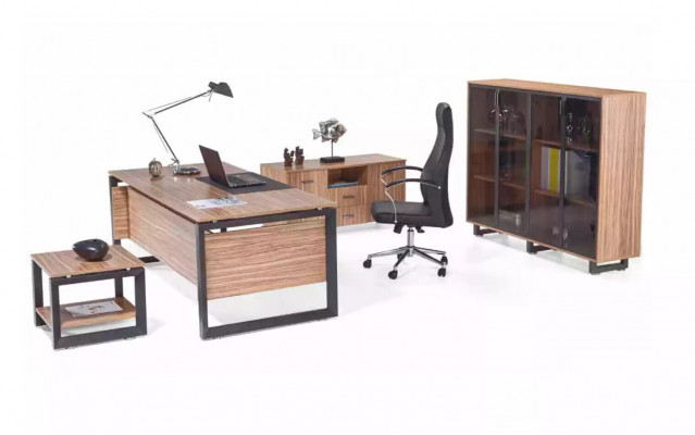 Hnědý čtvercový konferenční stolek luxusní nábytek designu obývacího pokoje