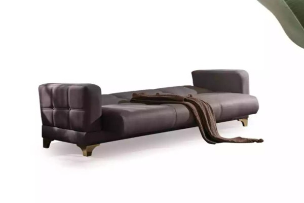 Růžová třímetrová pohovka 3-místná pohovka Obývací pokoj Sedací nábytek Designové pohovky