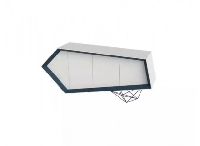 Sideboard Kommode Skříň Jídelní skříň Nábytek do kanceláře Kancelářský nábytek Nový Bílý