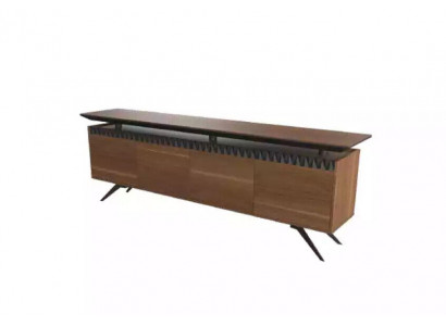 Sideboard Skříň Skříň Kancelářský nábytek Kancelářské zařízení Hnědá Nové dřevo