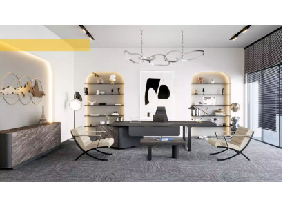 Sideboard Dokumenten Modern Kommode Schrank Holz Büroschrank Grau Komoda na dokumenty Moderní skříň ze dřeva Šedý