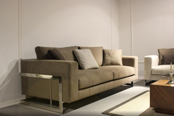 Nábytek do obývacího pokoje Design Obývací set 4 kusy Moderní Pohovka Nová Konferenční stolek