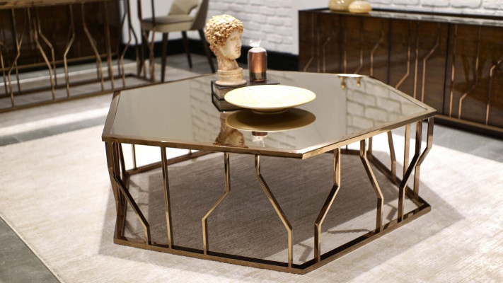 Moderní design nízký stůl Nábytek Design Sklo Stůl Obývací pokoj