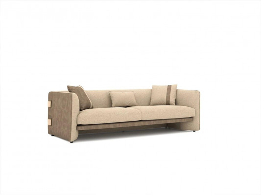 Bežový luxusní nábytek Moderní design Třísedák Obývací pokoj Zařízení