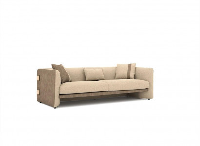 Bežový luxusní nábytek Moderní design Třísedák Obývací pokoj Zařízení
