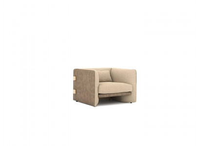 Křeslo Potah Textil Moderní Obývací pokoj Sedací design Polstrované křeslo Vybavení