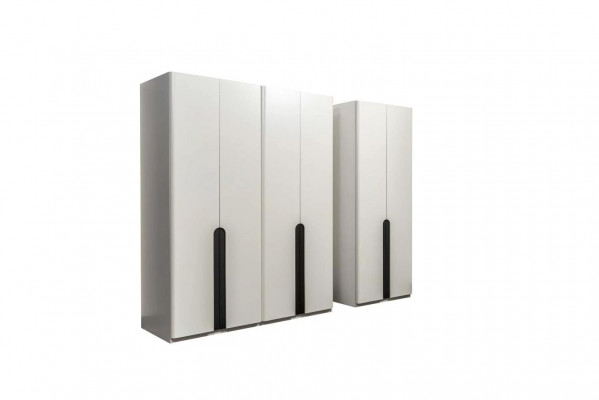 Šatní skříně, dřevěné skříně, skříň bílá, moderní šatní skříň Schlafzimmerschrank