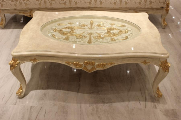 Luxus obývací pokoj Moderní sada sofá s 2x pohovkami 2x křesla stolkem