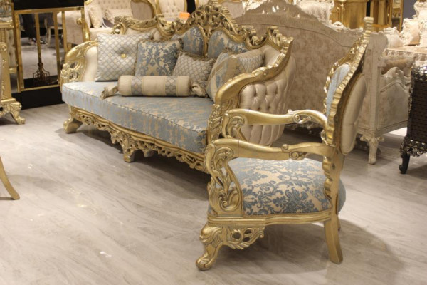 Klasická sedací souprava 3+3+1 Chesterfield Relax židle Nábytek Pohovka Nový