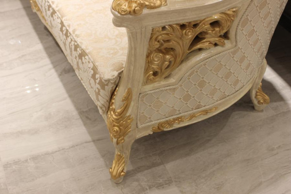 Moderní luxusní sestava sedacích souprav set 2x Pohovka 3 místná Obývací pokoj Set Luxusní židle