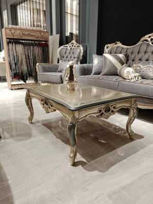 Elegantní obývací pokoj Chesterfield set sedací soupravy 3+1+1 sedadla