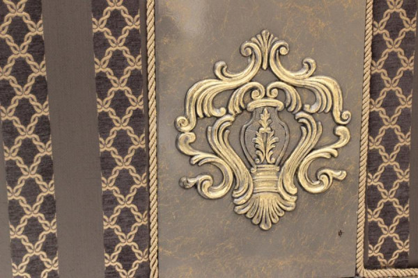 Luxusní sada 3 kusů sedací soupravy - pohovka 3místná, 2x křeslo Deluxe