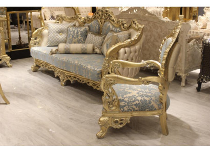 Sofa set 3+1 seater armchair set Chesterfield Relax armchair furniture
