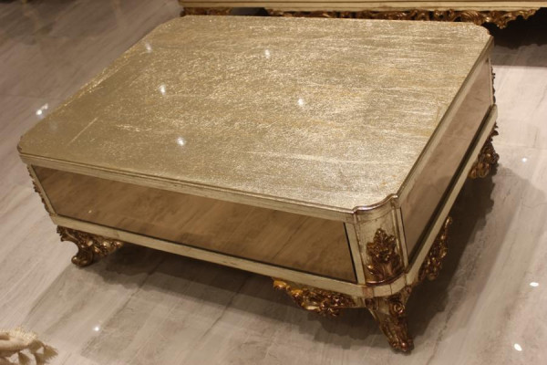 Konferenční stůl 120x90cm Design nábytek rohový stůl konferenční stůl dřevěný stůl obývací pokoj