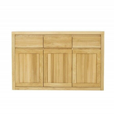 Designer komoda Massivholz skříně Skříně Skříň Echtes Holz dub 140x90cm