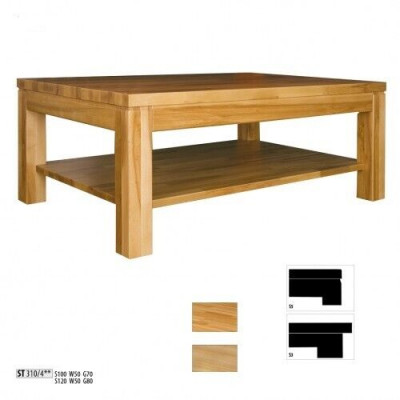 Plný přírodní dřevěný stůl masivní nábytek z masivu elegatní design obývací pokoj stoly