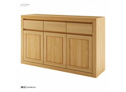 Moderní komoda sideboard šatní skříň dřevěná komoda ručně vyrobená masivní dřevo