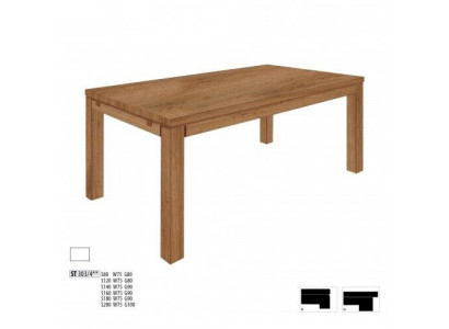 Jídelní stůl dřevěný stůl dřevo stoly stůl jídelna masiv 80 * 80 cm jídelní stůl