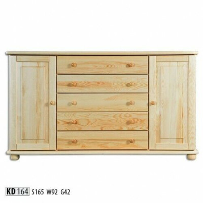 Masivní komoda skříň nábytek komody ze dřeva nové sideboard