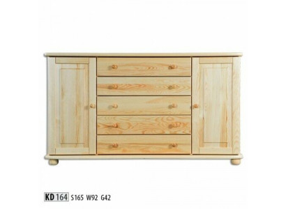 Masivní komoda skříň nábytek komody ze dřeva nové sideboard