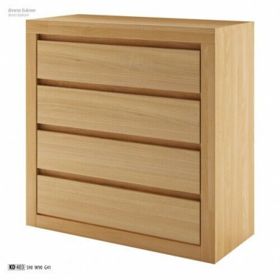 Masivní šatní skříň komoda sideboard nábytek komody dřevěné skříně nový