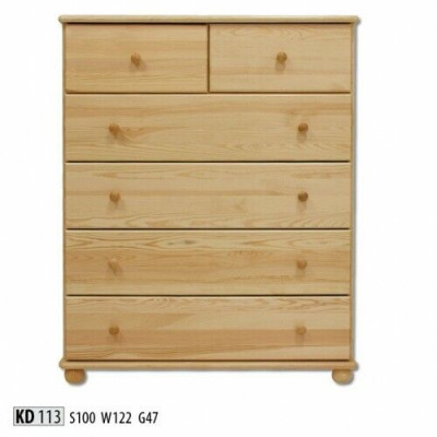 Masivní komoda sideboard skříně z masivního dřeva Nové nábytek komody skříň