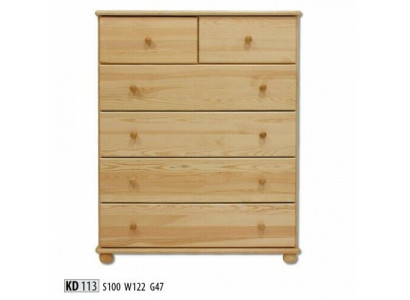 Masivní komoda sideboard skříně z masivního dřeva Nové nábytek komody skříň