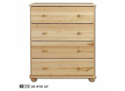 Masivní komoda sideboard skříň nábytek komody z masivního dřeva borovice nová příborník