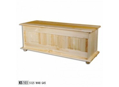 Plně dřevěná schránka na ukládání dřevěná skříňka s víkem bříza ruční práce krabice boxy 125x45