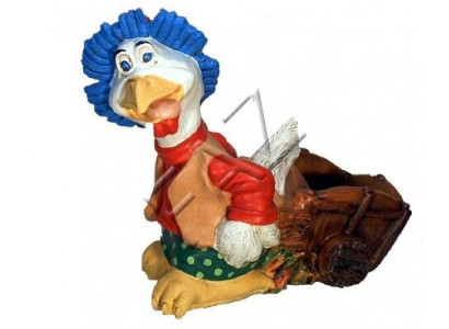 Design kachní figurka socha sochařské figurky sochařské dekorace dekorátor nový c361a