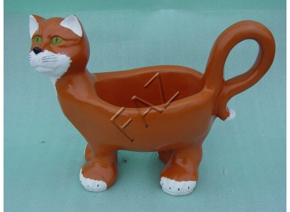 Design Kočka Socha Zahrada Socha Socha Figuríny Sochy Dekorace C447 Nové