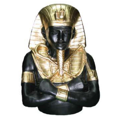 Sochy egyptských faraonů, sochy, dekorace, plast, 34 cm, Egypt, nový.