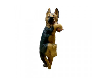 Dekorační figura sochy socha 28 cm Figuríny sochy sochy Zahrada Pes (A147)