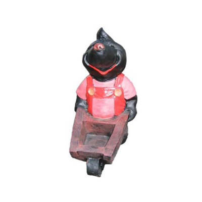 Design krtka otrok postava socha socha figurína dekorácia 34cm dekorácia