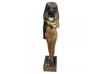 Egyptská socha Kleopatry, socha z umělé hmoty, antické stylové figuríny a sochy 35 cm.