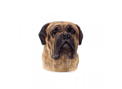 Dekorativní socha sochařství 35 cm FIguren sochy sochy Bull Dog Bust A182
