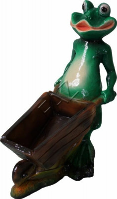 Design žabí figura zahradní socha socha figurín soch dekorace c624