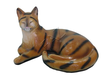 Design Kočka Figurína Zahrada Socha Socha Figuríny Sochy Dekorace C273 Nové