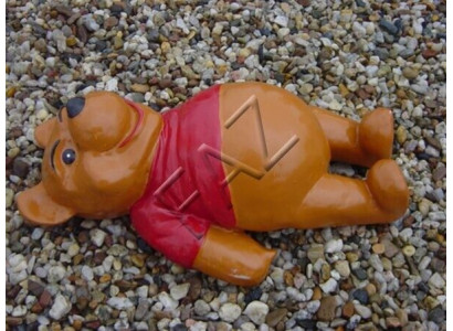 Návrh postavičky Medvídka Pú sochy sochařských figurek dekorace c431