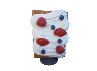 Figurka Vafle Stojan Gastronomie Socha Sochy Dekorace 120cm