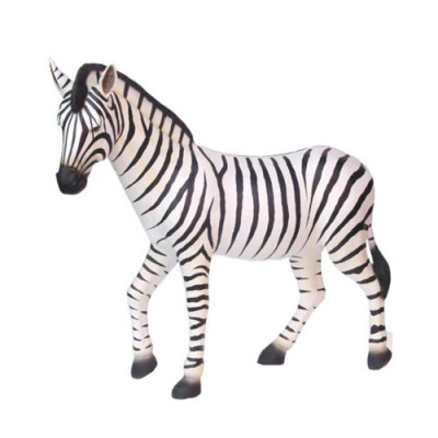 Zebra životní velikosti figurína dekorace socha zahrada dekorace postavy 180 cm