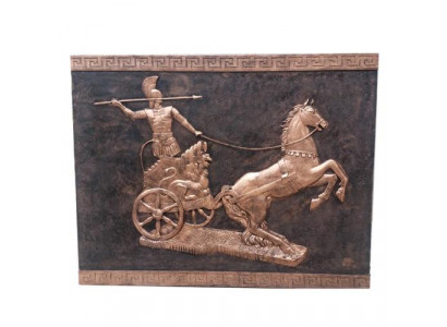 Obraz Alexandr Veliký Relief Figura Socha Socha 184x143 Figur Nový R113B