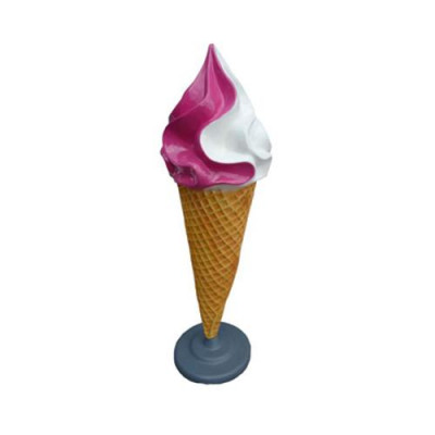 Zmrzlinová figura socha stojan zmrzlinárna gastronómií sochy 195cm reštaurácia