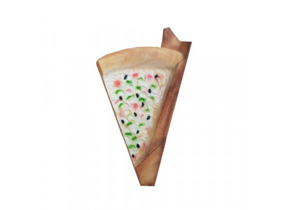 Stojan pro pizza bar stánek restauraci cenová značka socha socha 200cm