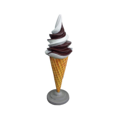 Zmrzlina Zmrzlinářská stěnová dekorace figuríny Podstavec 130cm Nový Gastronomie